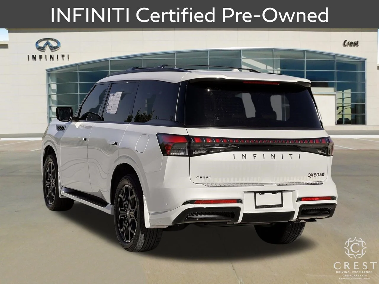 Certified Used 2026 Radiant White INFINITI SPORT image 8
