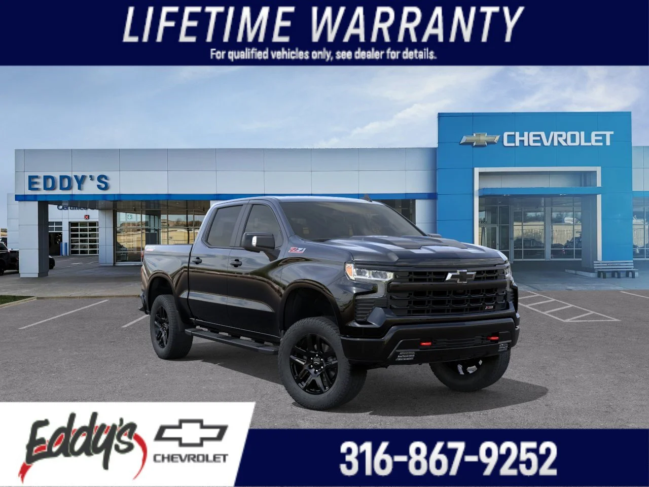 New 2026 Black Chevrolet LT Trail Boss image 1