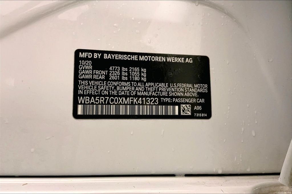 Used 2021 Mineral White Metallic BMW  image 32