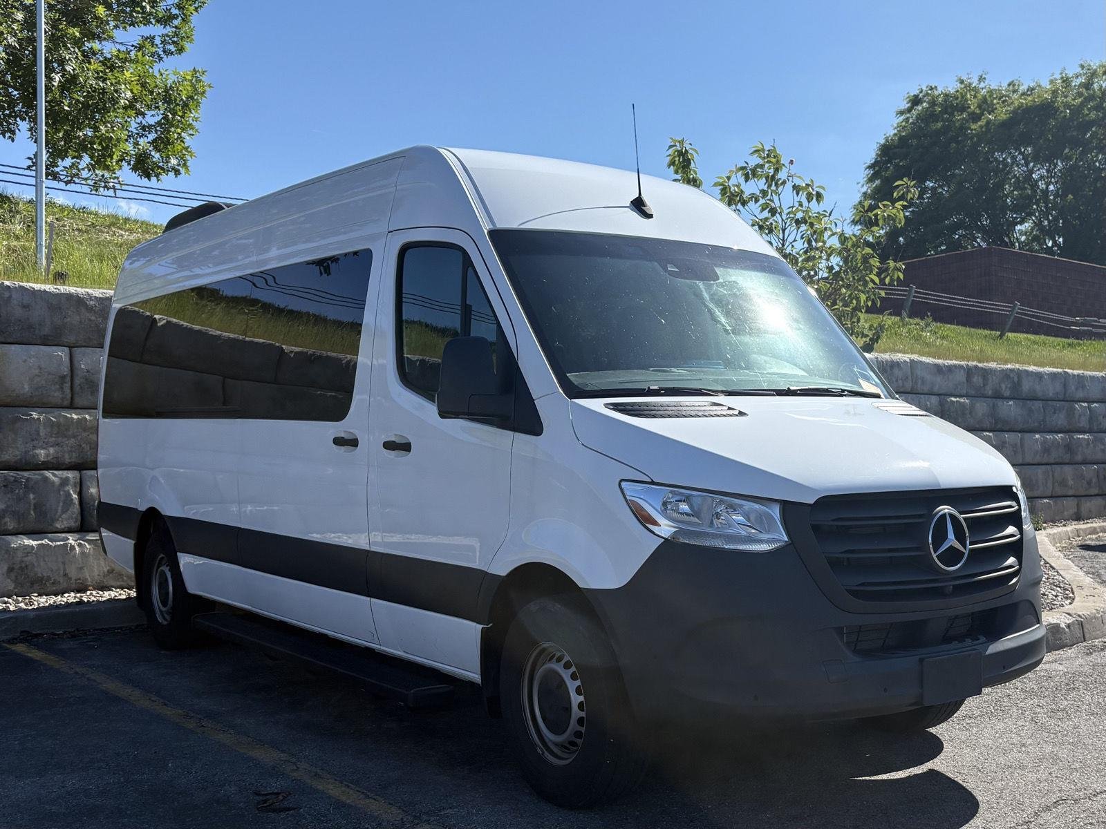 Certified Used 2024 Arctic White Mercedes-Benz 2500 image 3