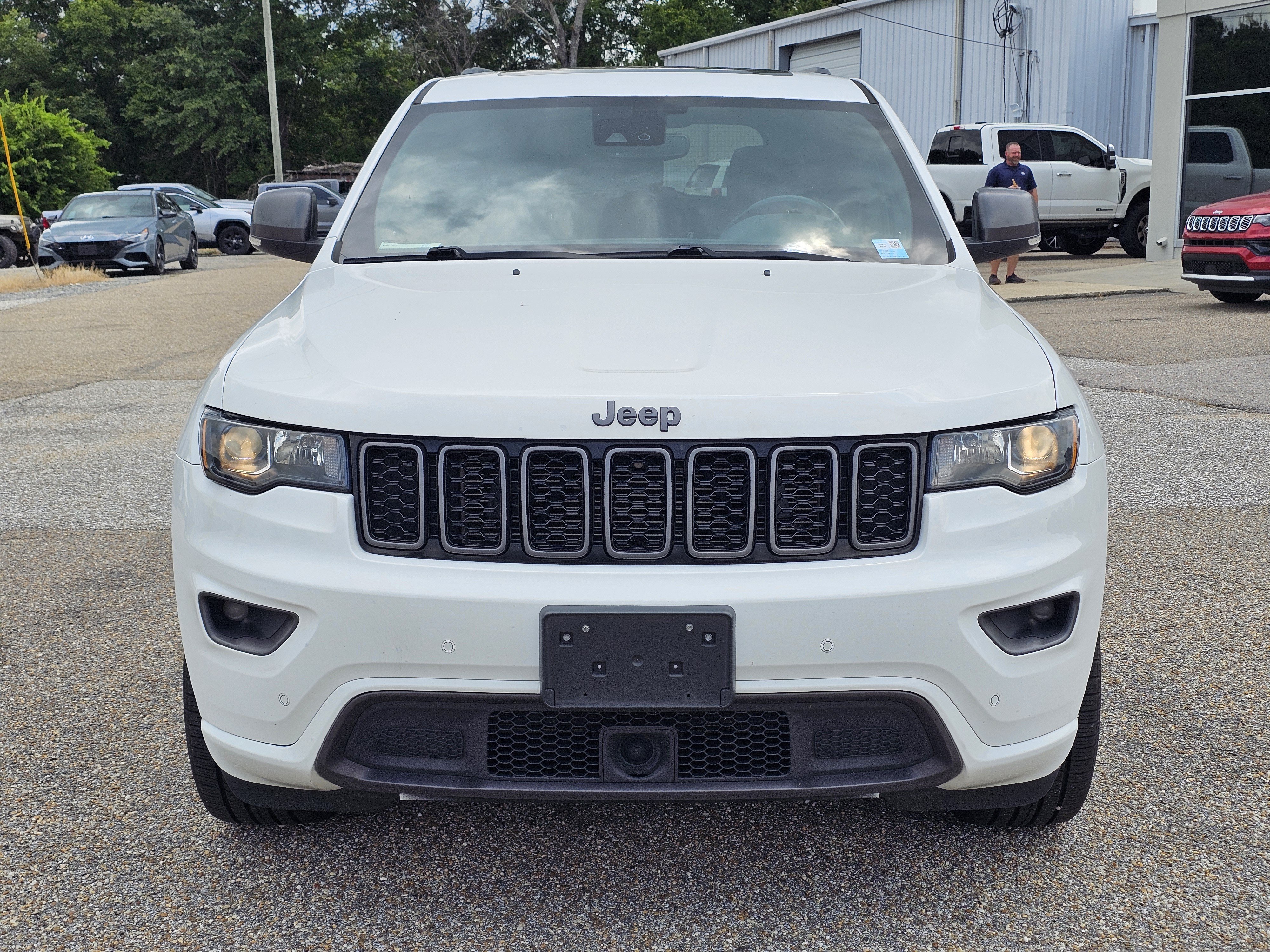 Used 2021 Jeep Grand Cherokee 80th Edition with VIN 1C4RJFBGXMC580136 for sale in Tallassee, AL