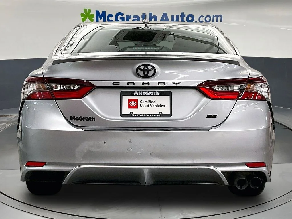 Certified Used 2022 Silver Toyota SE image 6
