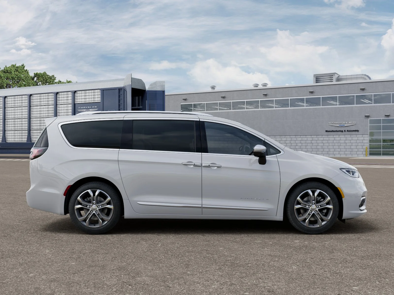 New 2026 Bright White Clear-Coat Exterior Paint Chrysler Pinnacle image 41