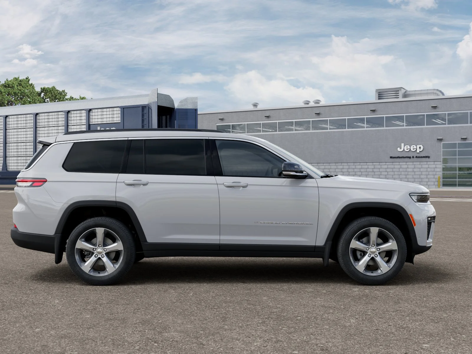 New 2026 Bright White Clear-Coat Exterior Paint Jeep Limited image 12