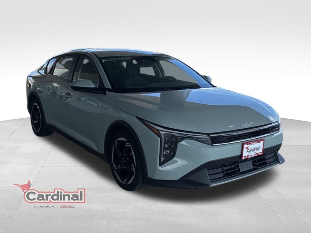 Gray 2025 Kia K4 Sedan Front-Wheel Drive