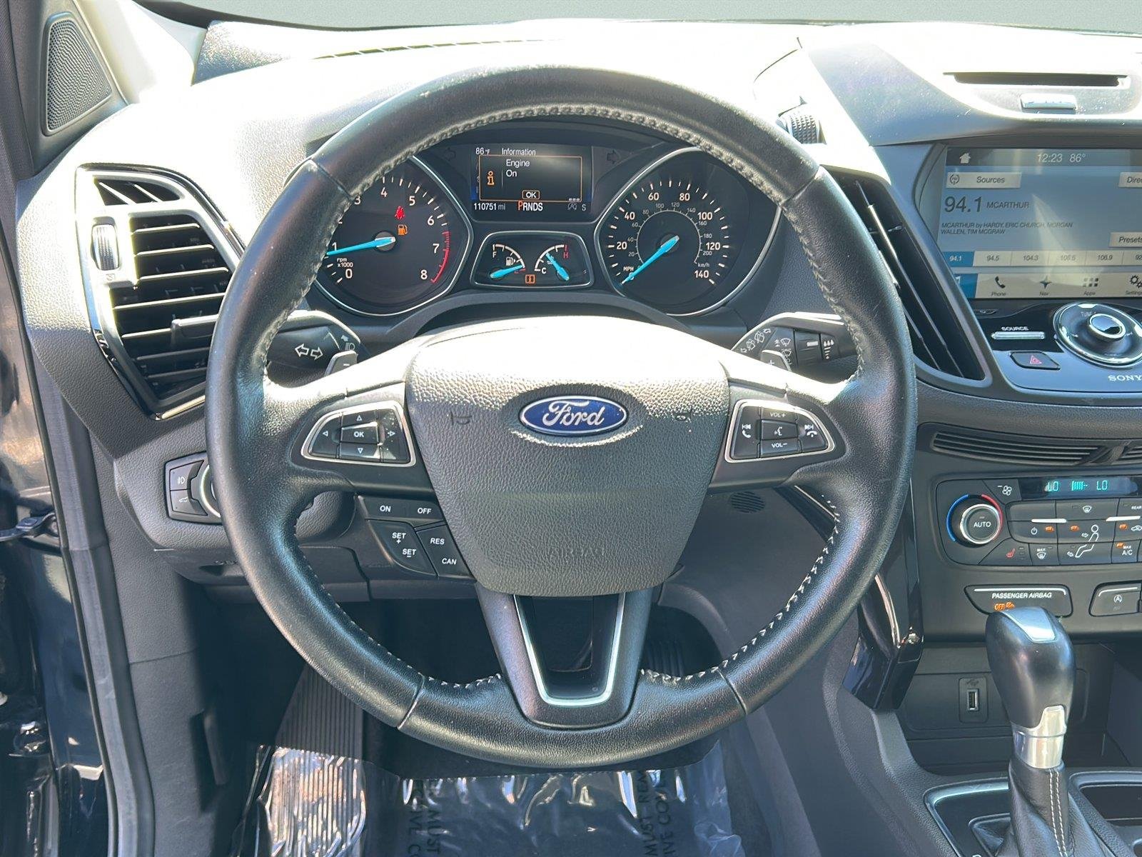 Used 2017 Shadow Black Ford Titanium image 21