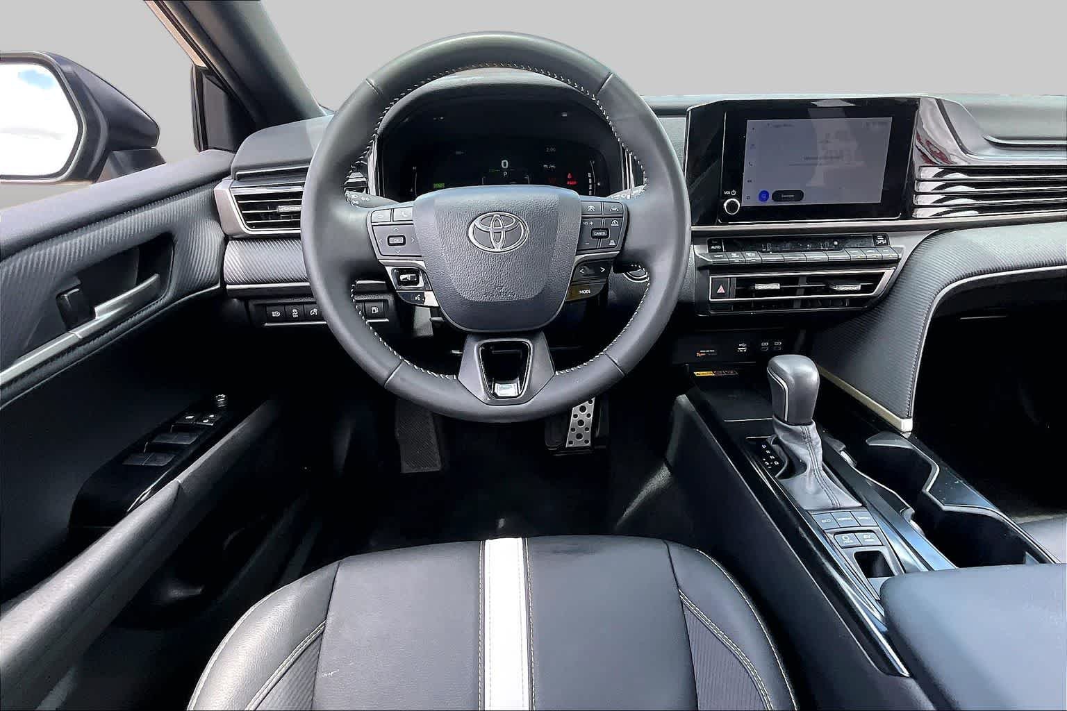 Used 2025 Midnight Black Metallic Toyota SE image 6