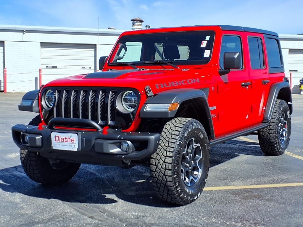 Used 2020 Jeep Wrangler Unlimited Rubicon Recon with VIN 1C4HJXFN2LW263295 for sale in Kansas City
