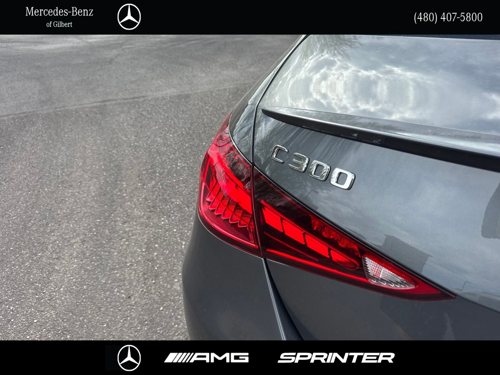 New 2026 Selenite Grey Metallic Mercedes-Benz C 300 image 6