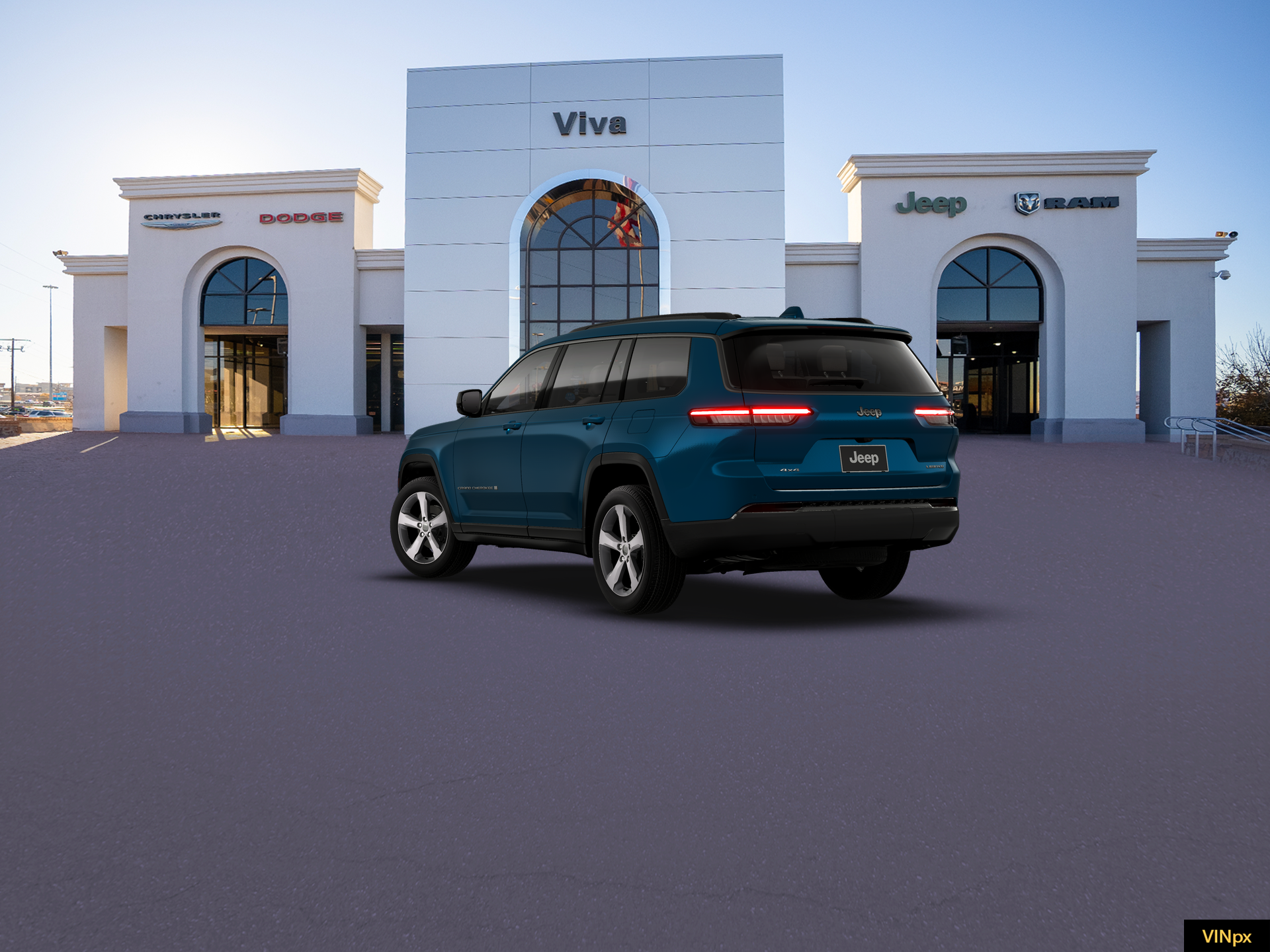 New 2026 Fathom Blue Pearl-Coat Exterior Paint Jeep Limited image 5