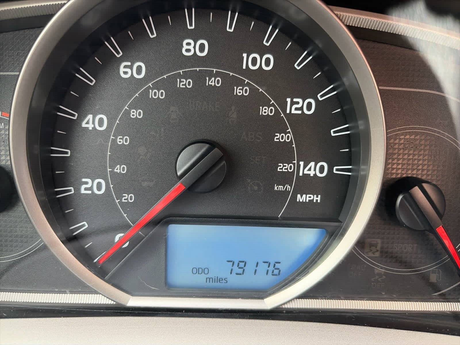 Used 2015 Hot Lava Toyota LE image 9