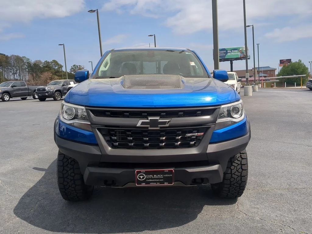 Used 2019 Kinetic Blue Metallic Chevrolet 4WD ZR2 image 2