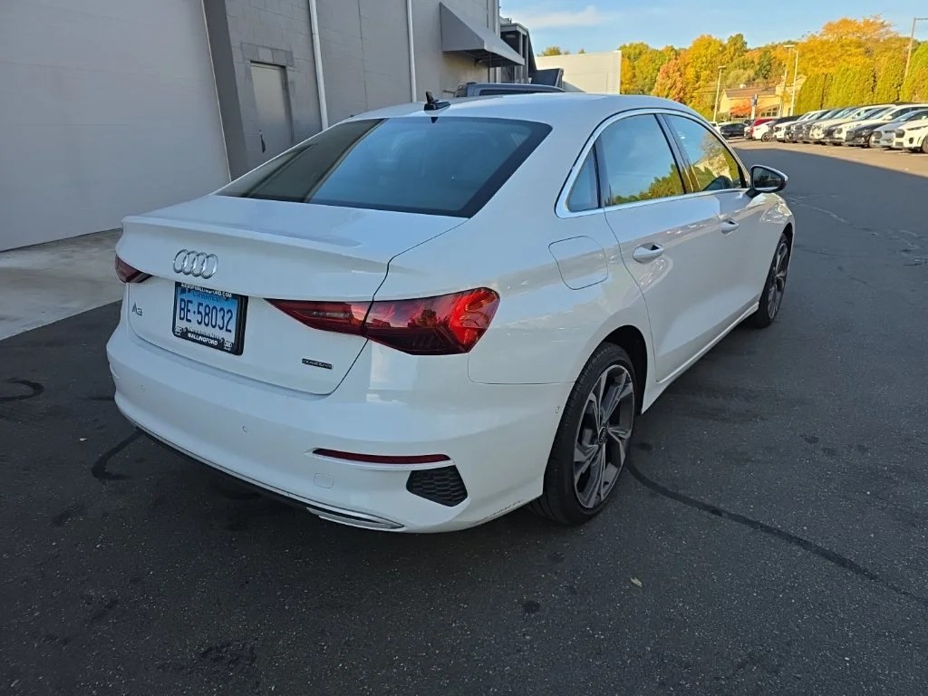 Used 2022 Glacier White Metallic Audi 40 Premium image 3