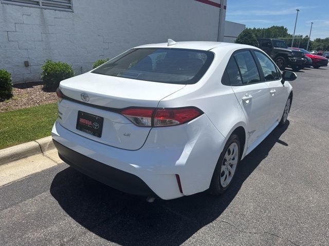 Used 2024 White Toyota LE image 7