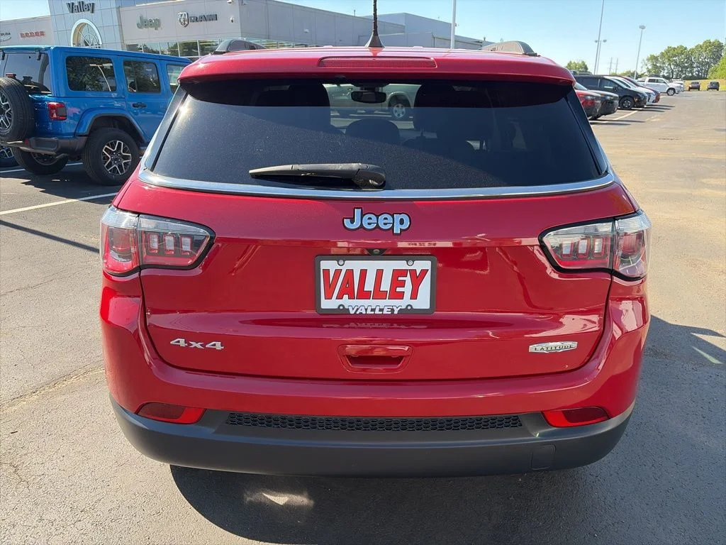 Certified Used 2020 Red Jeep Latitude image 6
