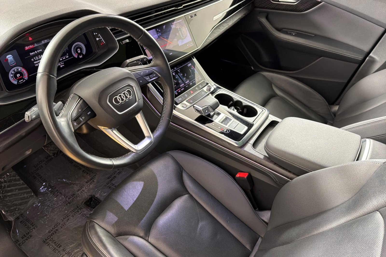 Used 2022 Florett Silver Metallic Audi Premium Plus 55 TFSI quattro image 9