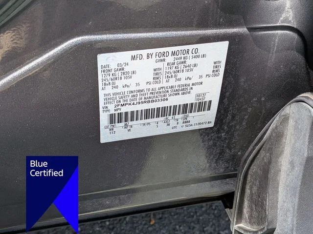 Used 2024 Gray Ford SEL image 37