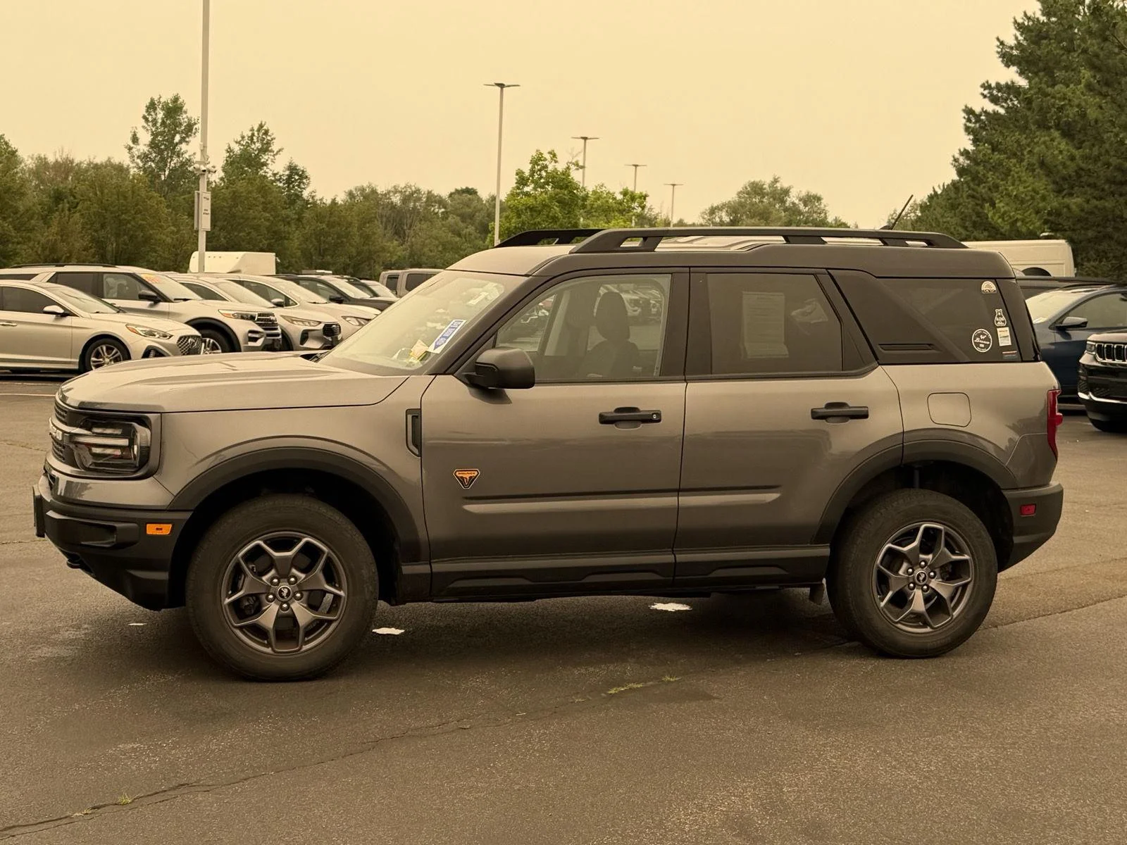 Used 2023 Carbonized Gray Ford Badlands image 4