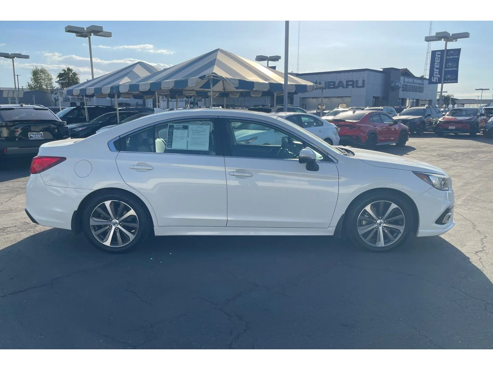 Used 2018 CRYSTAL WHITE PEA Subaru Limited image 7