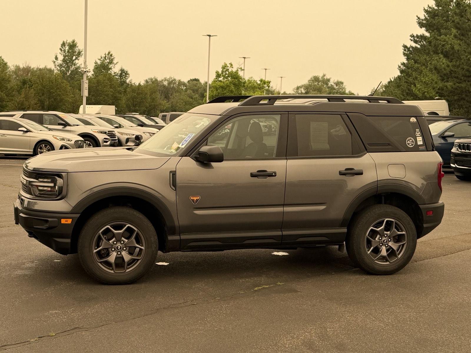 Used 2023 Carbonized Gray Ford Badlands image 4