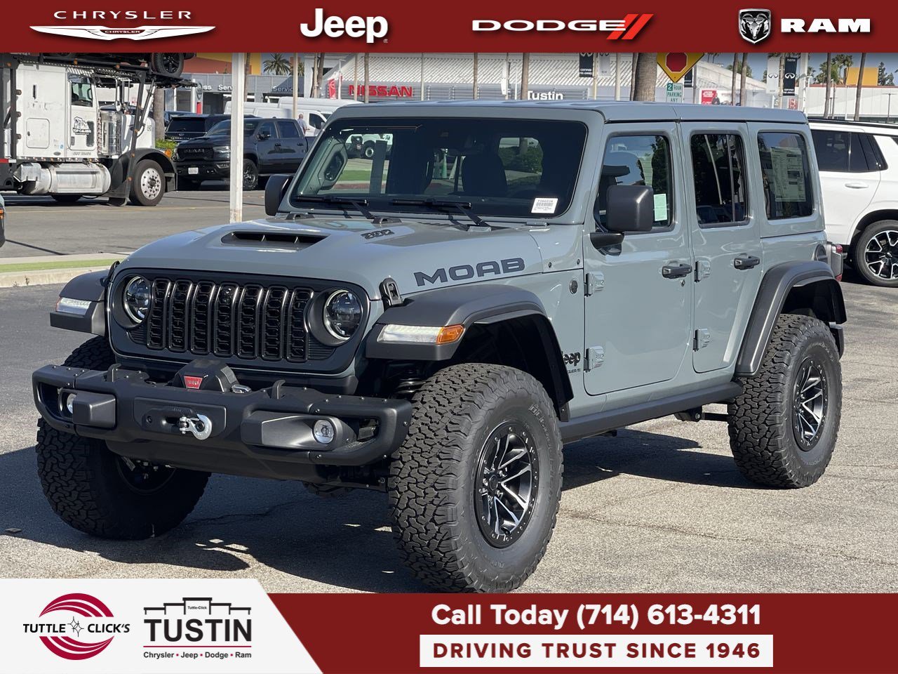 New 2026 Anvil Clear-Coat Exterior Paint Jeep Moab 392 image 3