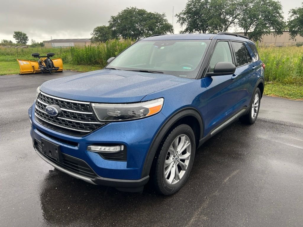 Used 2020 Blue Metallic Ford XLT image 7