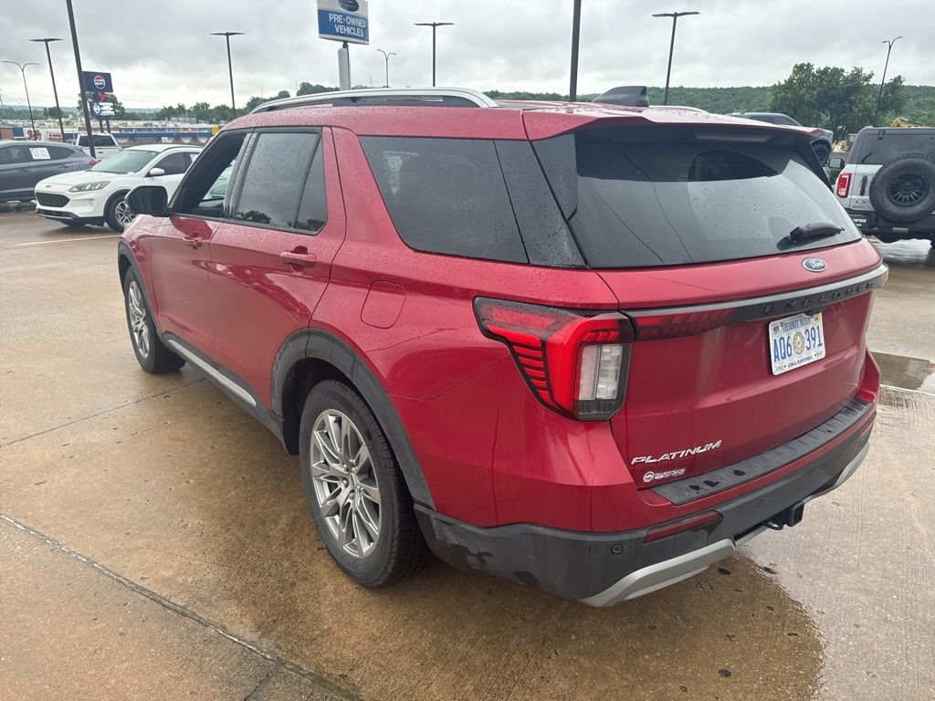 Certified Used 2025 Red Metallic Ford Platinum image 5