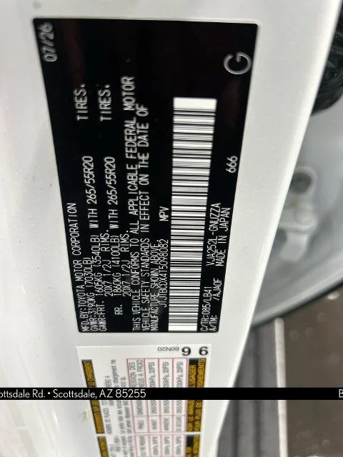 Certified Used 2026 White Lexus 550 Premium+ image 34