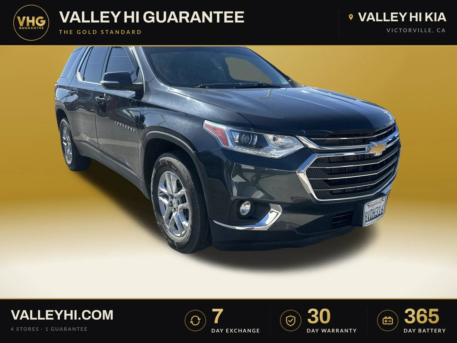 Used 2021 Graphite Metallic Chevrolet LT image 1