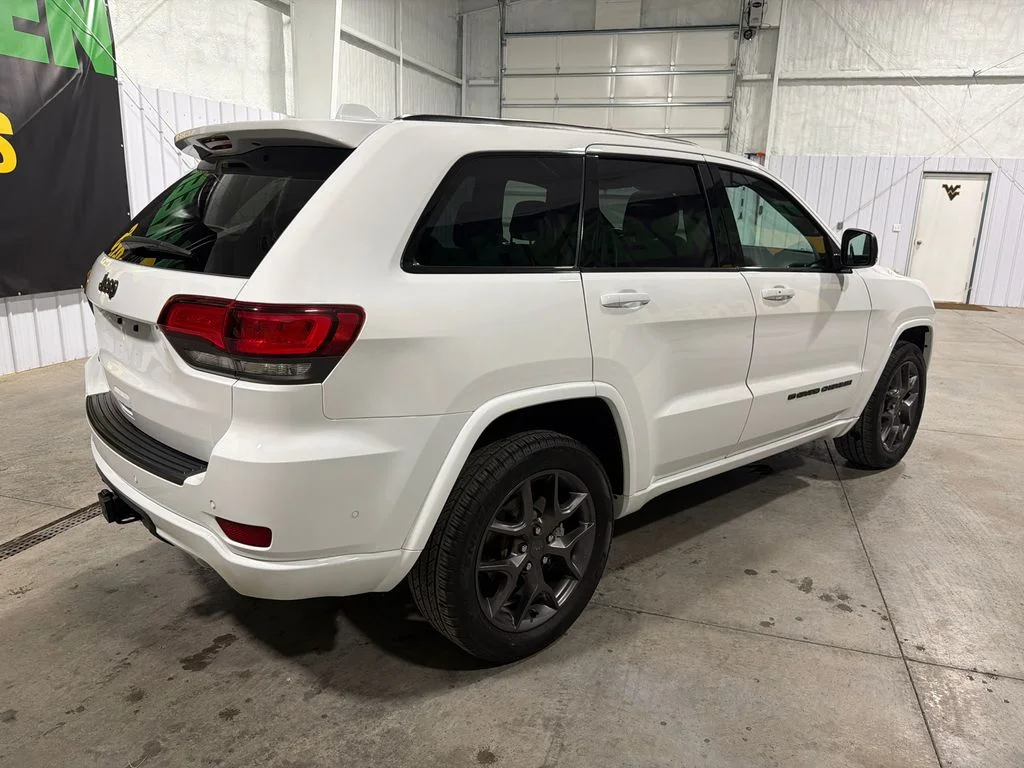 Used 2021 Bright White Clearcoat Jeep 80th Anniversary image 6