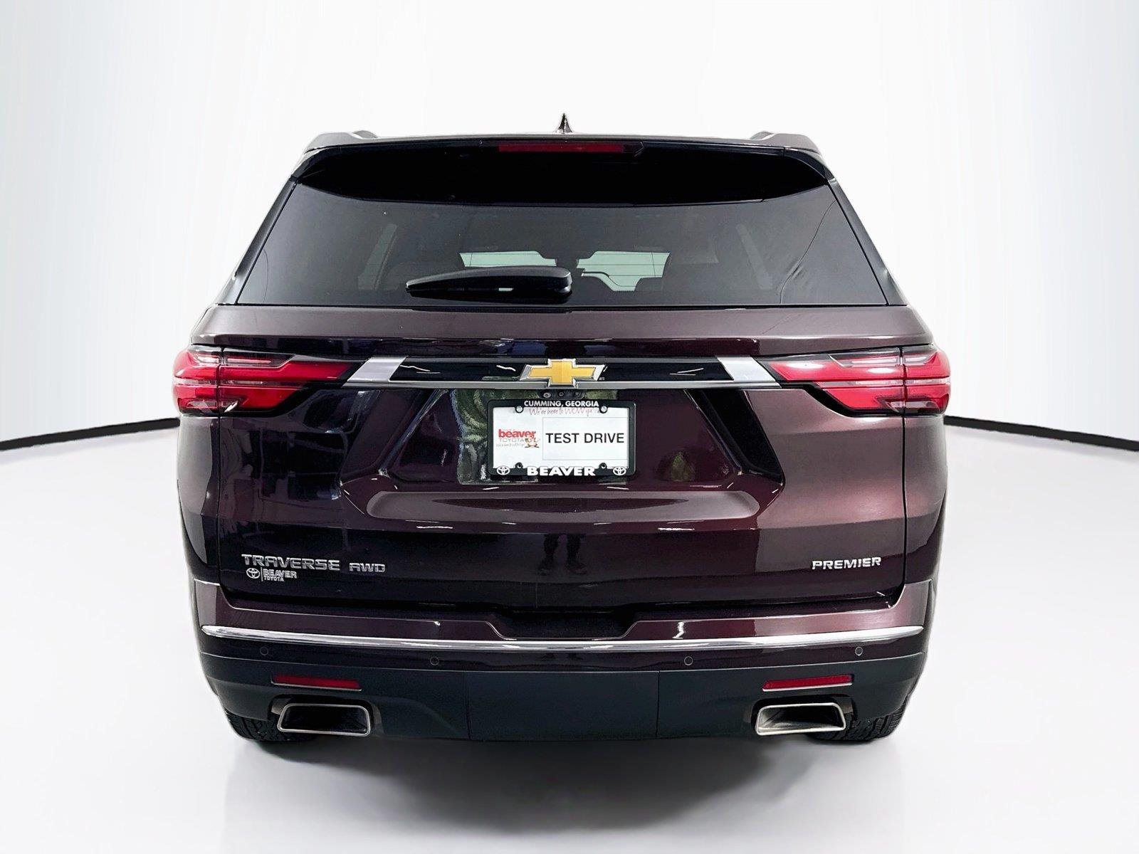 Used 2022 Black Cherry Metallic Chevrolet Premier image 12