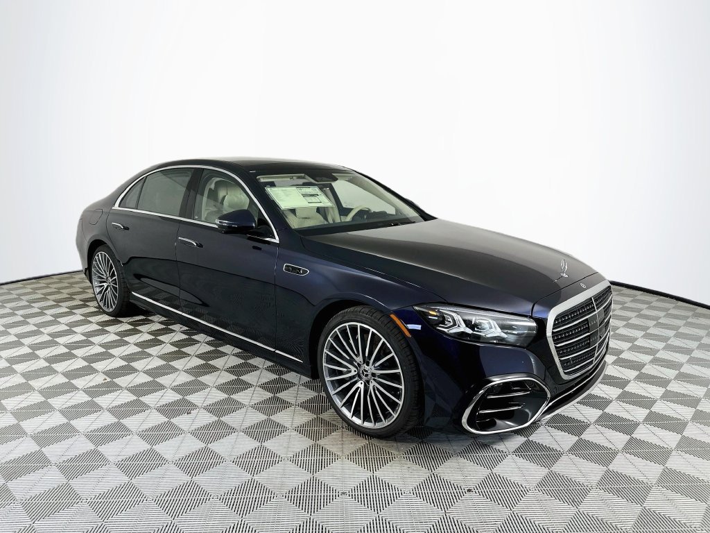 New 2027 Blue Mercedes-Benz S 580 image 1