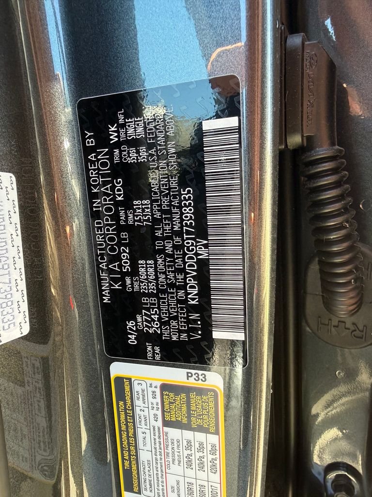 New 2026 Gravity Gray Kia EX image 17