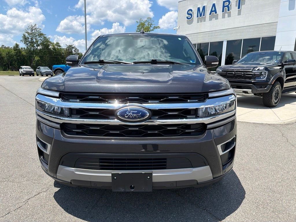 Used 2024 Dark Matter Gray Metallic Ford Limited image 9