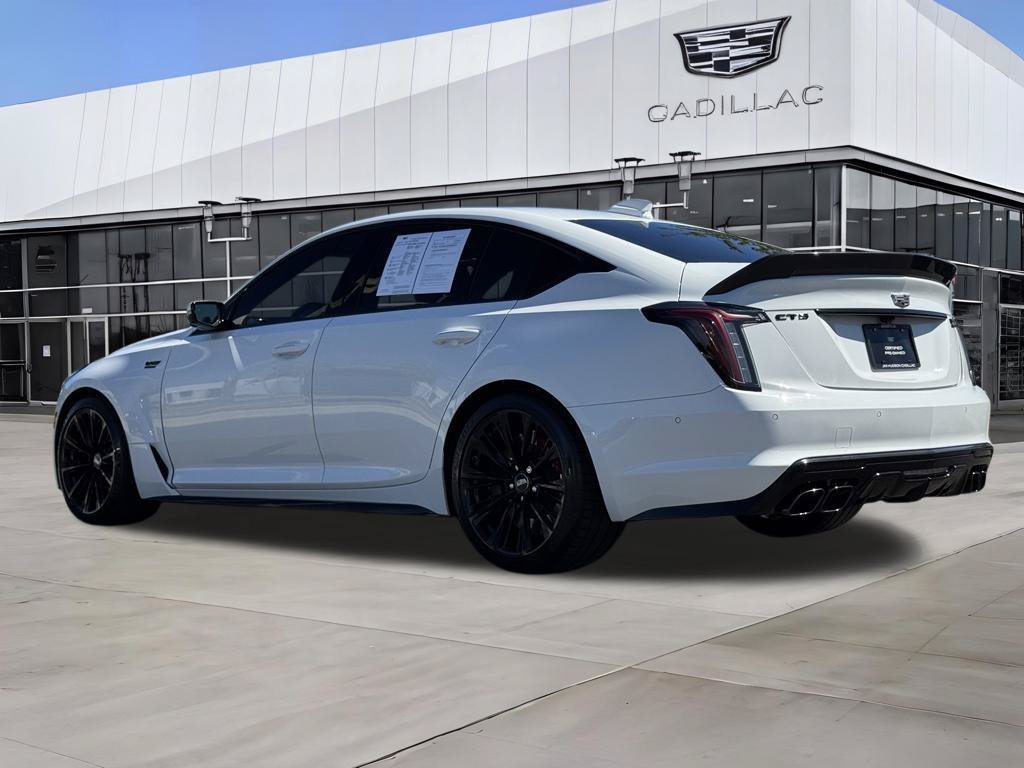 Certified Used 2025 Summit White Cadillac V-Series Blackwing image 6