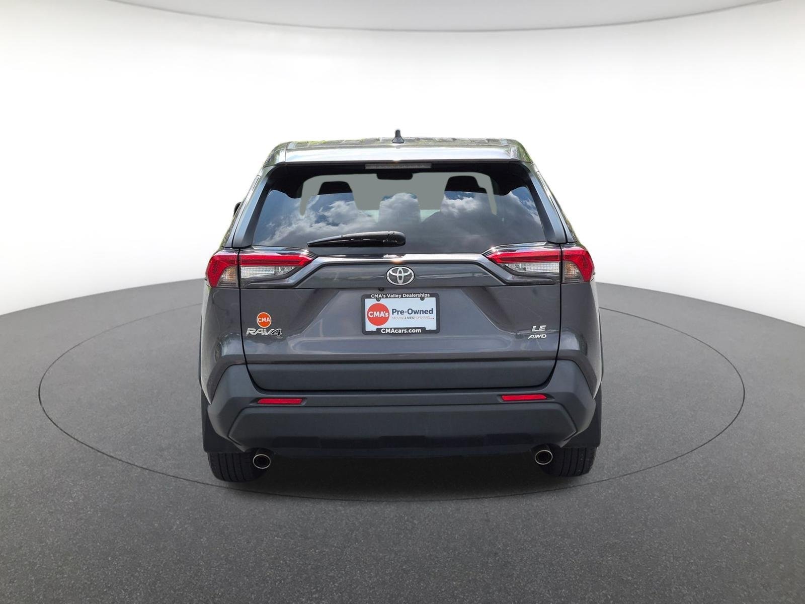 Used 2023 Magnetic Gray Metallic Toyota LE image 4