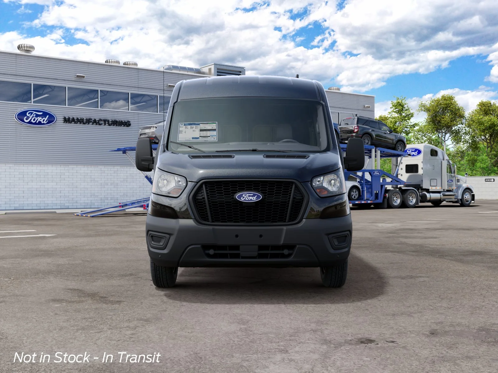 New 2027 Agate Black Metallic Ford Cargo Van image 24