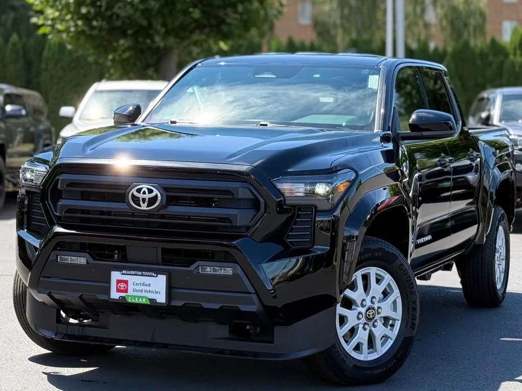 Certified Used 2025 Black Toyota SR5 image 1