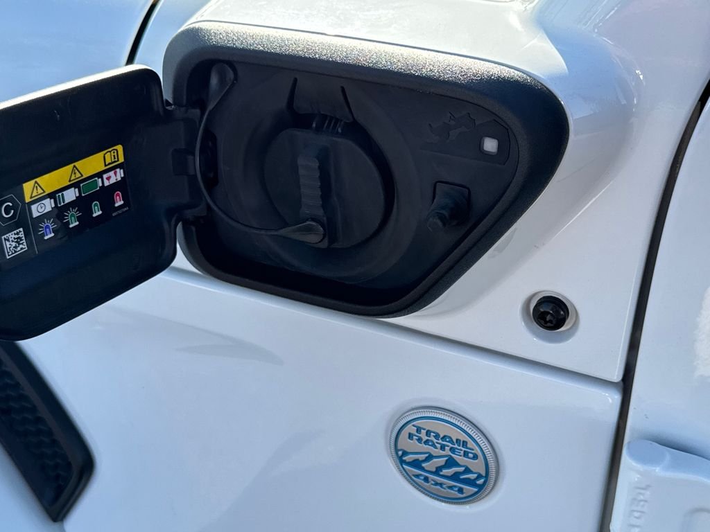Certified Used 2022 White Jeep Unlimited Sahara 4xe image 9