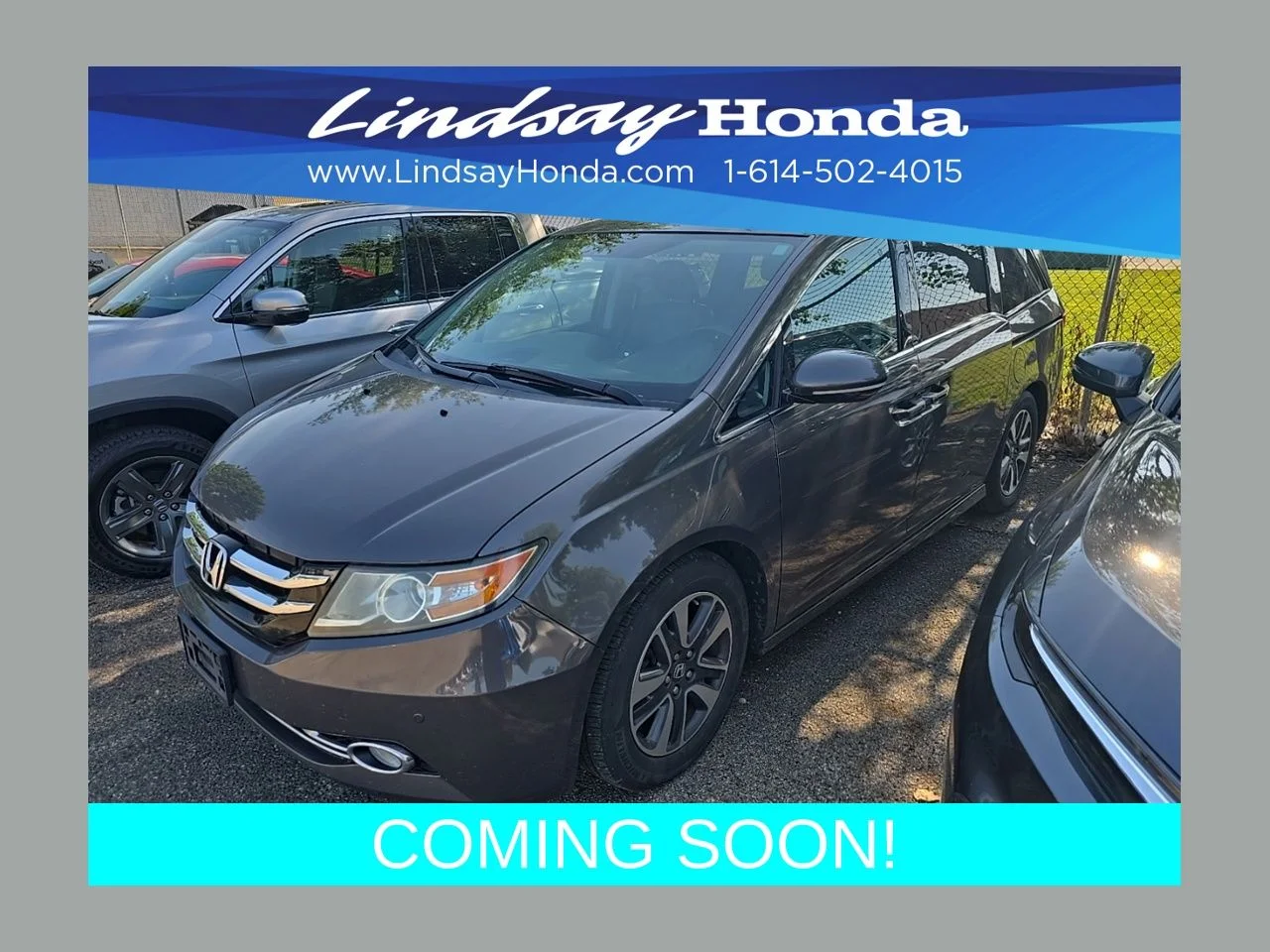 Used 2015 Modern Steel Metallic Honda Touring Elite image 1