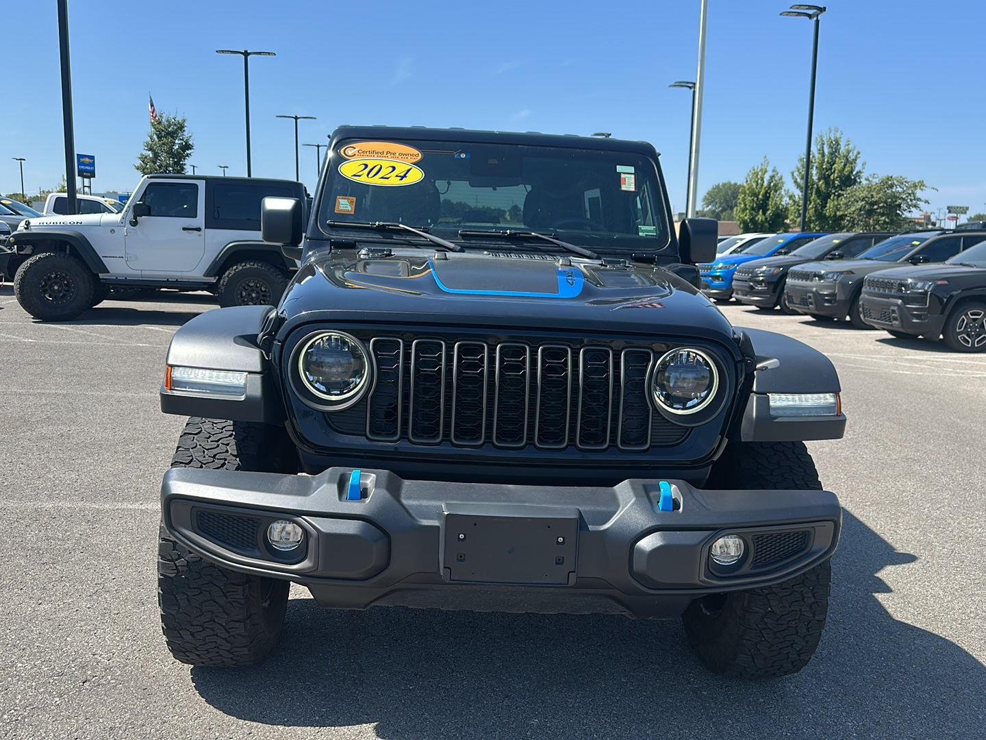 Used 2024 Black Clearcoat Jeep Rubicon image 6