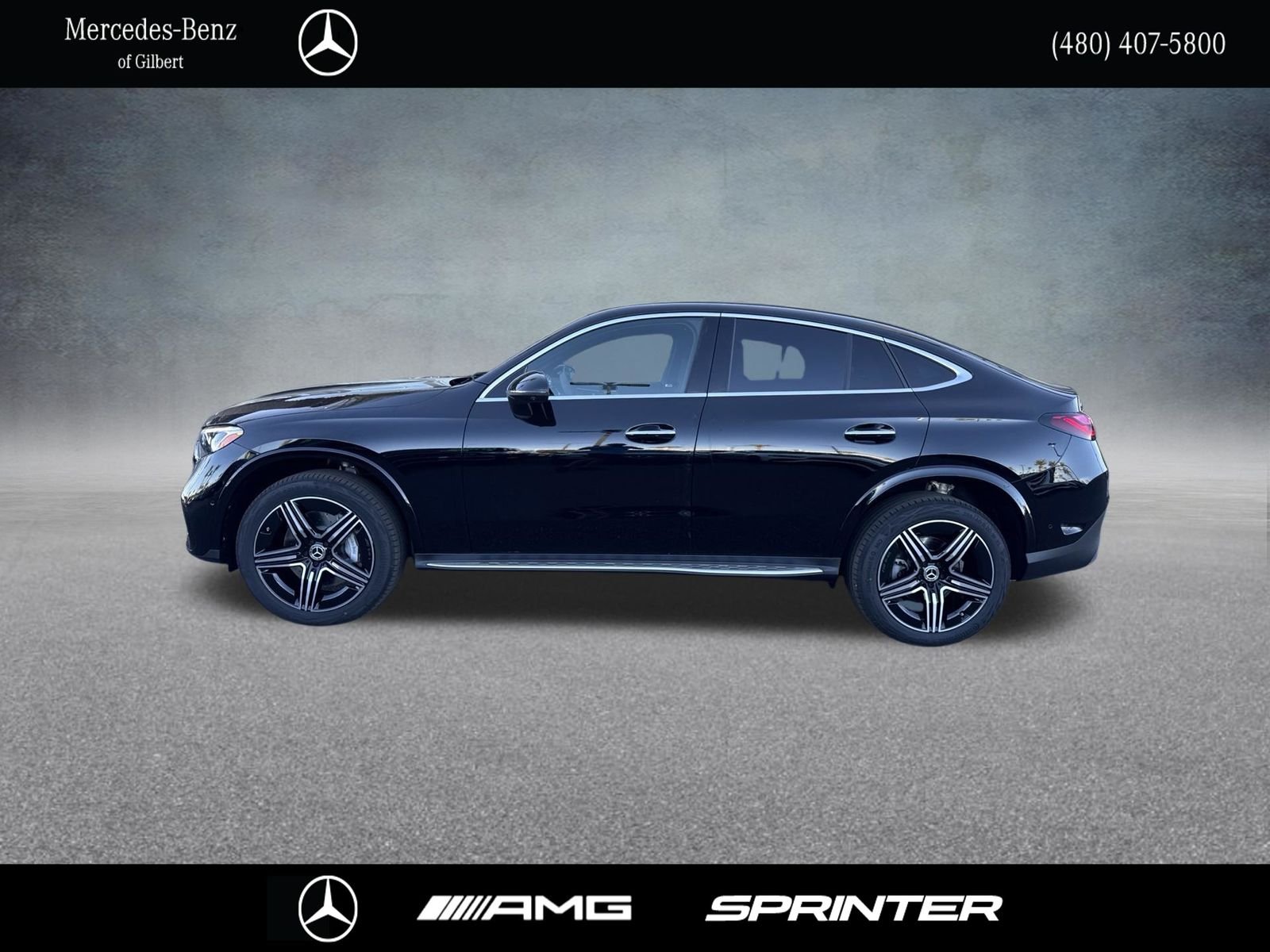 New 2026 Black Mercedes-Benz GLC 300 Coupe image 3