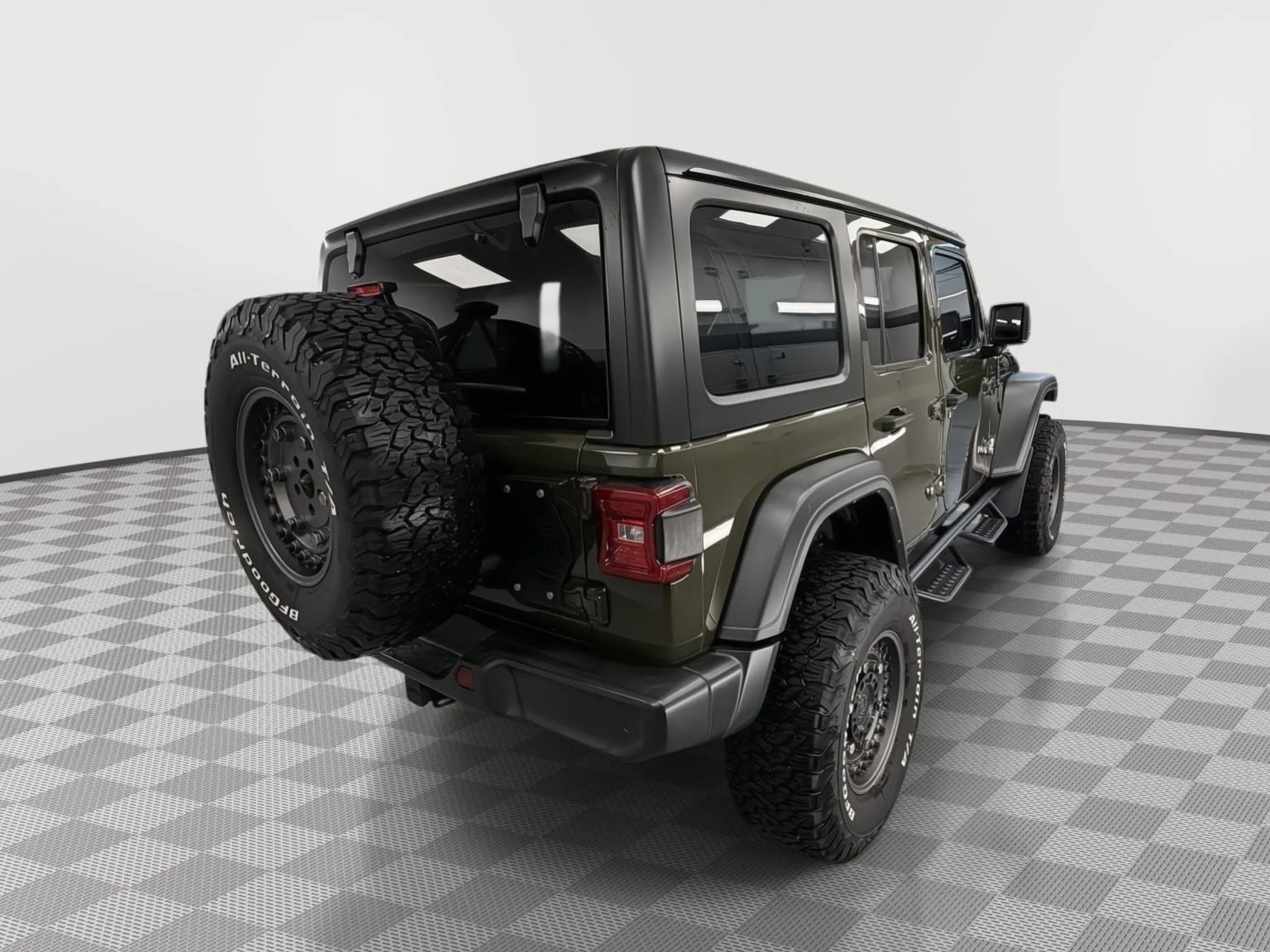 Used 2021 Sarge Green Clearcoat Jeep Unlimited Sport Altitude image 9