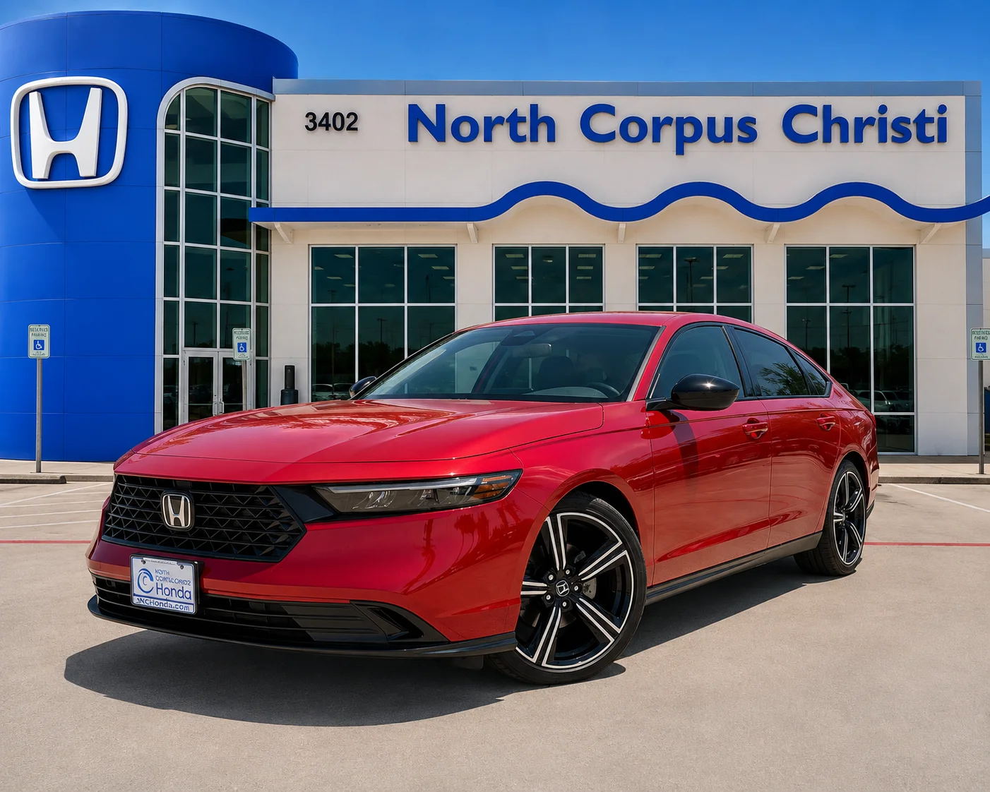 New 2026 Radiant Red Metallic Honda SE image 1