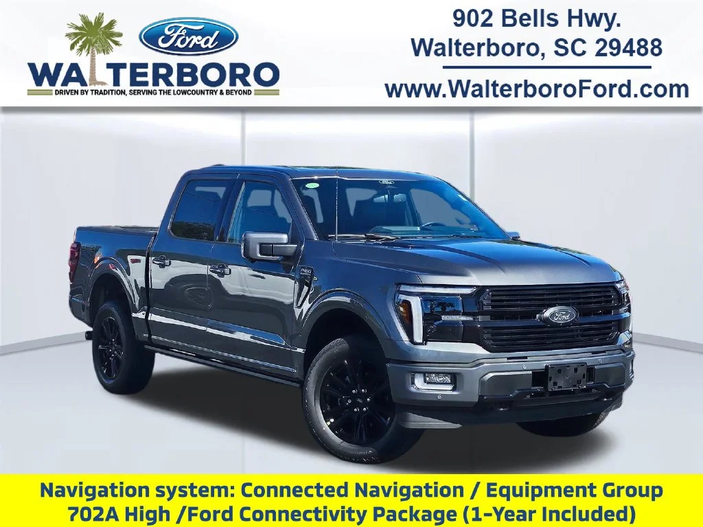 New 2026 Carbonized Gray Metallic Ford Platinum® image 1