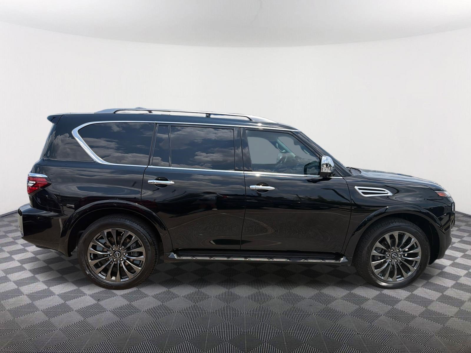 Used 2024 Super Black Nissan Platinum image 8