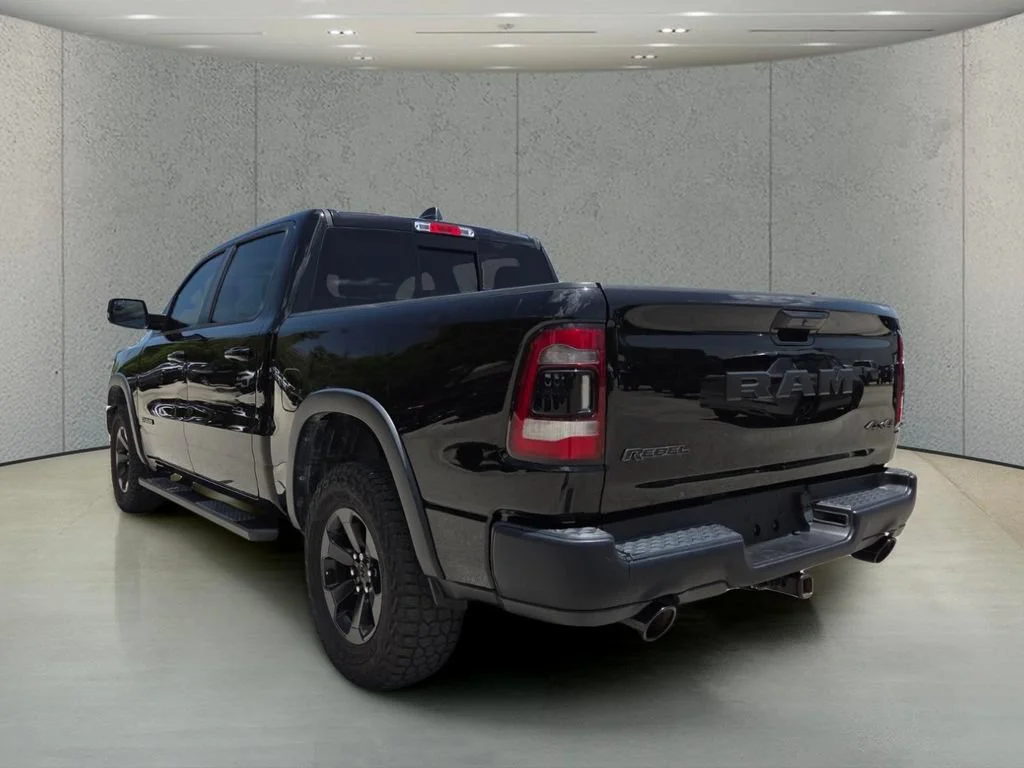 Used 2021 Diamond Black Crystal Pearlcoat Ram Rebel image 7