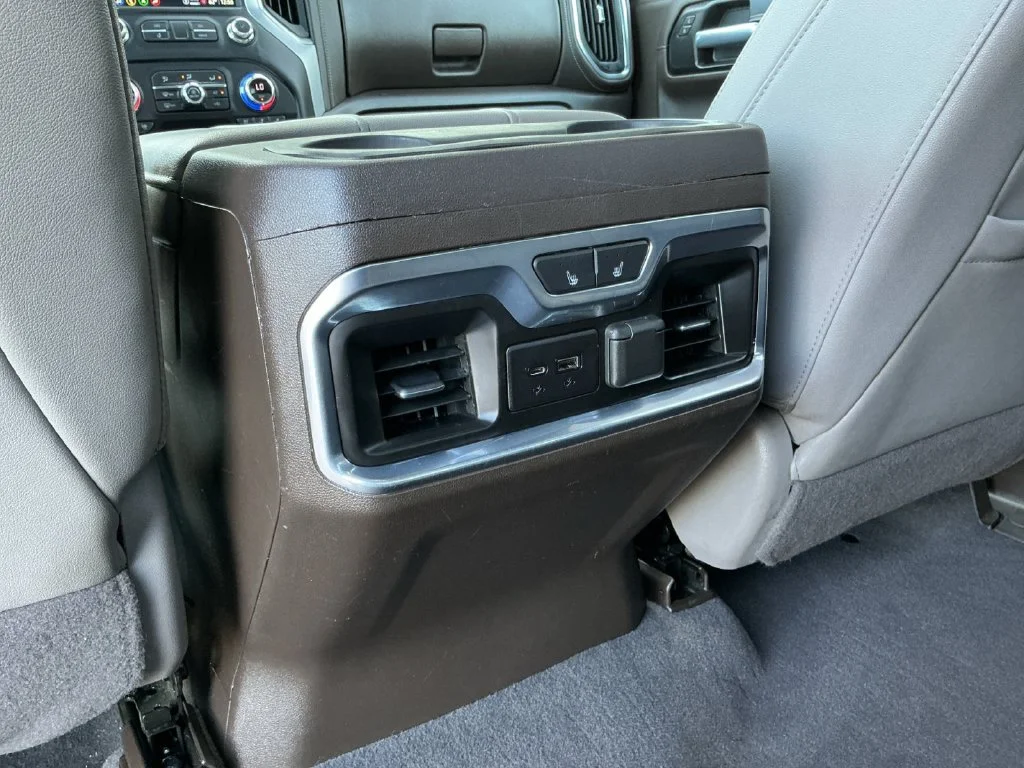 Used 2021 WHITE FROST TRICOAT GMC SLT image 34