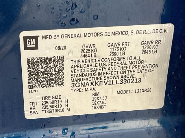 Used 2020 Blue Chevrolet LT image 29