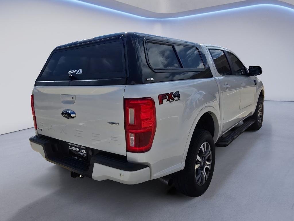 Used 2019 White Platinum Tri-Coat Ford LARIAT image 6